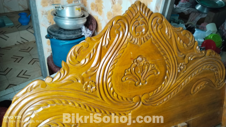 ৫/৭ আকাশি কাঠের খাট